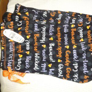 NWT CANDY CORN FLEECE PAJAMA PANTS SIZE S